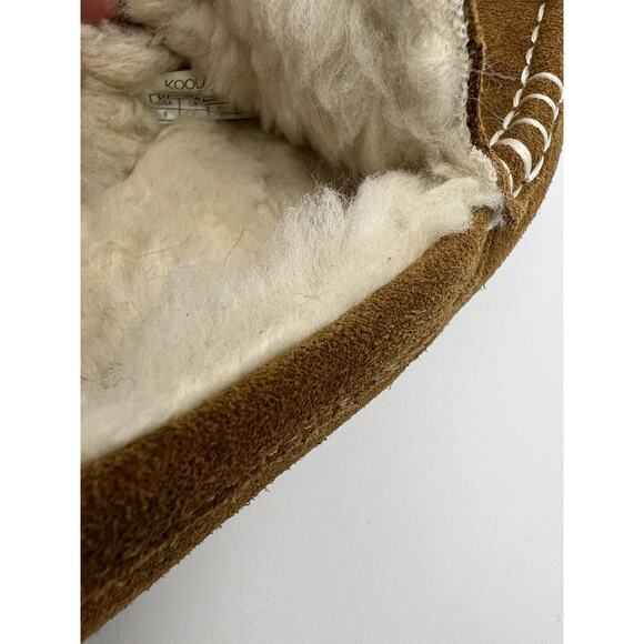 UGG Koolaburra Lezly Slipper Chestnut Womens Size 7/8 Moccasin - Picture 8 of 8